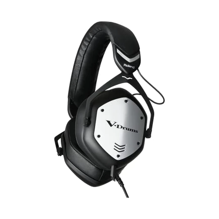 Roland VMH-D1 V-Drums Headphones | Designed by Roland & V-Moda for V-Drums & All Electronic Drum Kits | Immersive Sound | Extended Comfort | Long Cable for Tangle-Free Drumming by Roland - Image 1