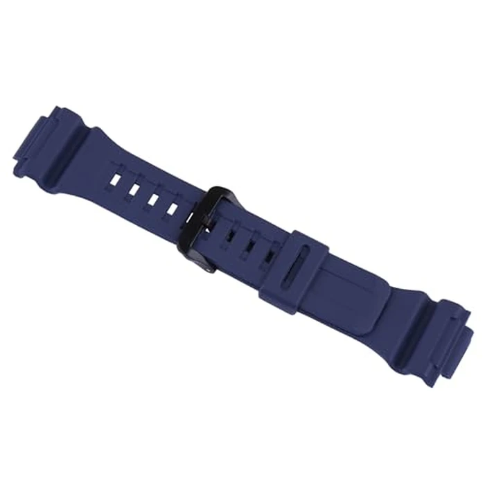 Czjiaqh Men's resin watch band buckle compatible with Casio 10410723 AEQ-110 AQ-S810W W-735H W-735 W-736 Outdoor Sports waterproof rubber watch strap wristband bracelet accessories (Dark blue) by Czjiaqh - Image 6