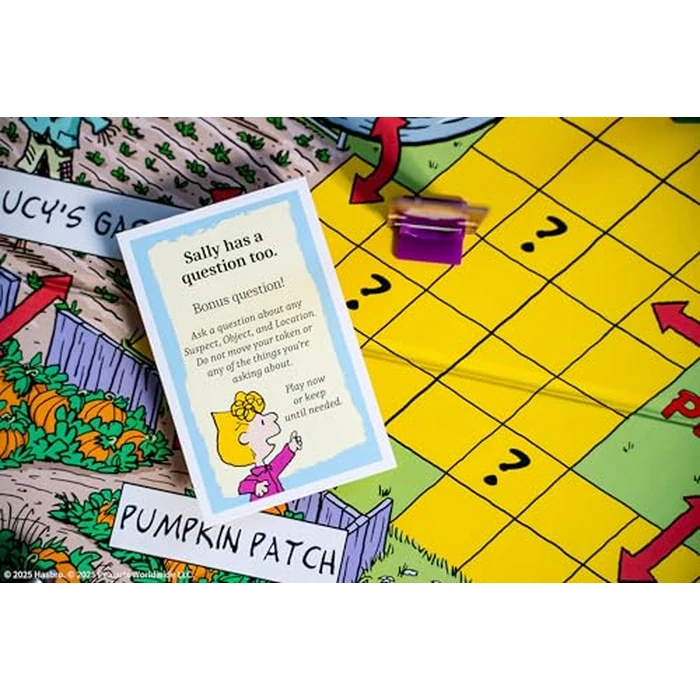 CLUE: Peanuts Board Game, Solve The Mystery of Linus's Missing Blanket with Charlie Brown, Snoopy, & Friends, Explore Iconic Locations Like Lucy’s Booth & Charlie’s House, Officially Licensed Game by USAOPOLY - Image 5