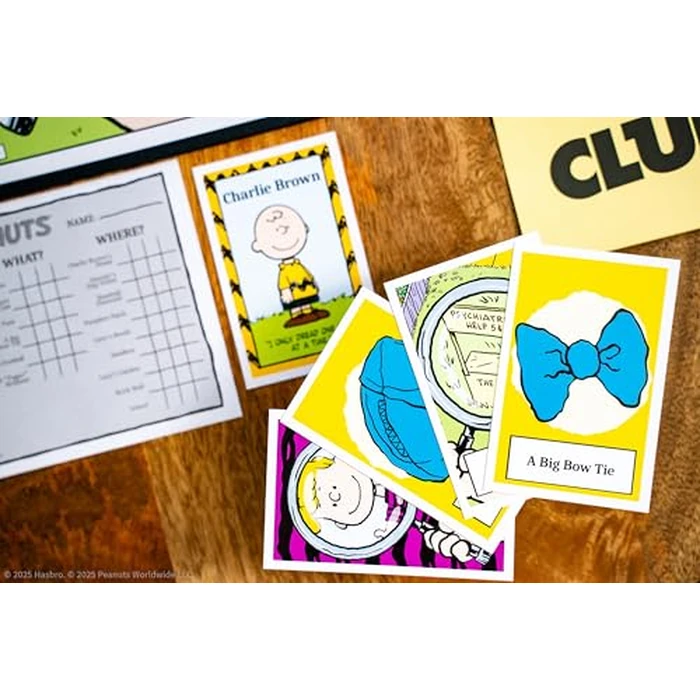 CLUE: Peanuts Board Game, Solve The Mystery of Linus's Missing Blanket with Charlie Brown, Snoopy, & Friends, Explore Iconic Locations Like Lucy’s Booth & Charlie’s House, Officially Licensed Game by USAOPOLY - Image 6