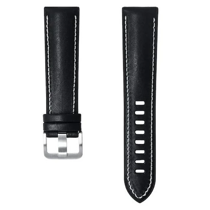 Novonappa Hybrid Leather watch strap (20mm) - Black by Novonappa - Refurbished - Acceptable condition