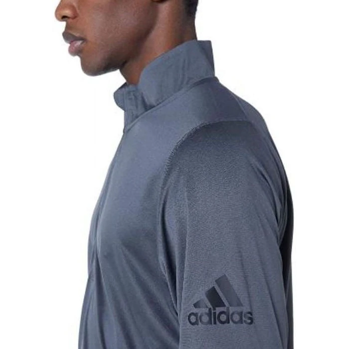 Adidas Men's Half Zip Track 2XL - Dark Grey by Adidas - Image 2