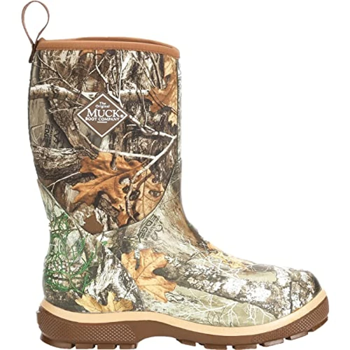 Muck Boot Kid's Element Tall Boots Bison/Realtree Edge Mini Size 7C M by Muck Boots - Used - Very Good condition