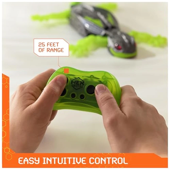 HEX BOTS Wall Crawler Gecko with Official Wall Climber Technology, Rechargeable Remote Control Robot Kids Toys, Prank Toys for Boys & Girls Ages 4 & Up by HEX BOTS - Image 4