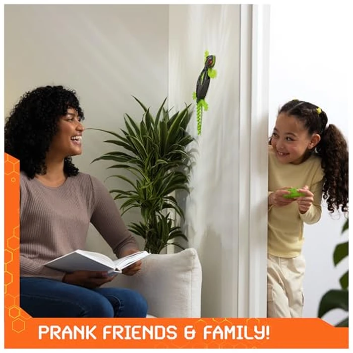 HEX BOTS Wall Crawler Gecko with Official Wall Climber Technology, Rechargeable Remote Control Robot Kids Toys, Prank Toys for Boys & Girls Ages 4 & Up by HEX BOTS - Image 5