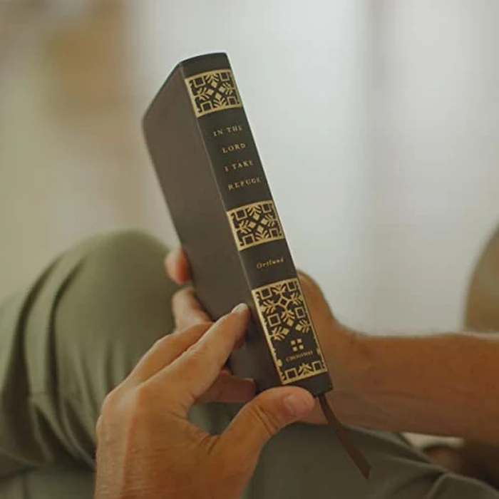 In the Lord I Take Refuge: 150 Daily Devotions through the Psalms (Gift Edition) by Crossway - Image 3