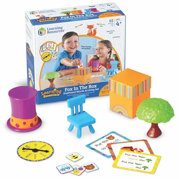 Learning Resources Fox in The Box Position Word Activity Set - Kids Board Spelling Educational Games, Vocabulary Reading Practice, Phonics Awareness, Montessori Language, Gifts for Boys and Girls by Learning Resources - Used - Like New condition - US$24.09