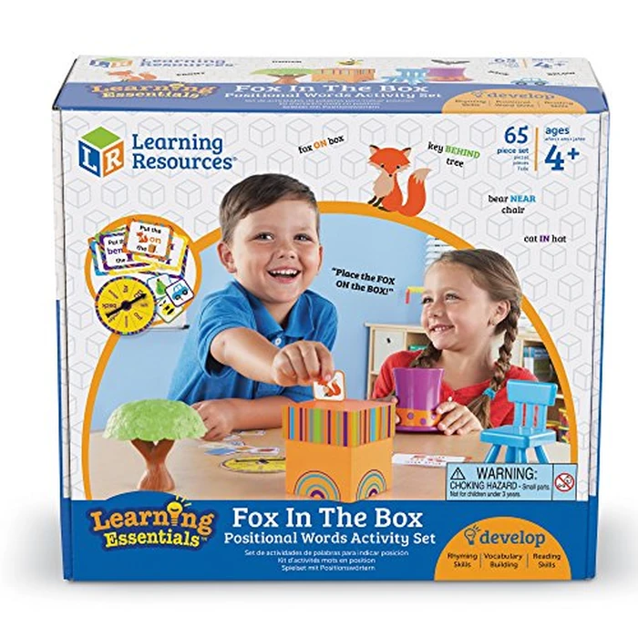 Learning Resources Fox in The Box Position Word Activity Set - Kids Board Spelling Educational Games, Vocabulary Reading Practice, Phonics Awareness, Montessori Language, Gifts for Boys and Girls by Learning Resources - Image 8