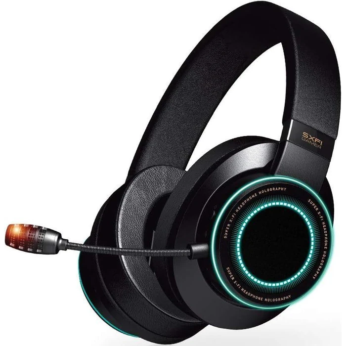 Creative SXFI Gamer USB-C Gaming Headset with Pro-Grade ANC Commander Mic - Black by Creative - Refurbished - Excellent condition