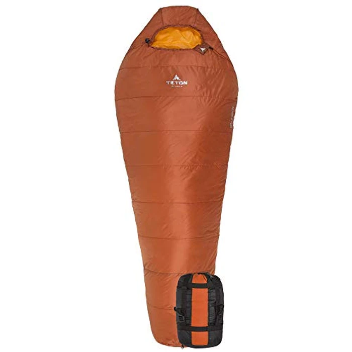 Teton Altos-S 20 Degree Sleeping Bag for Adults; Lightweight Warm Mummy Sleeping Bag for Camping, Hiking, Backpacking by TETON Sports - Image 1