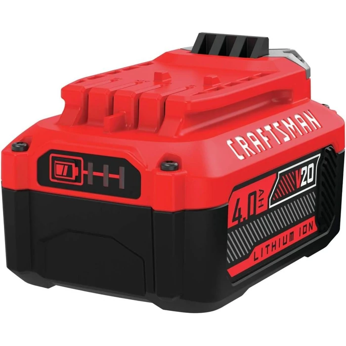 CRAFTSMAN CMCB204-CKR V20* 4ah Lithium Ion Battery and Charger Starter Kit - Red by CRAFTSMAN - Image 4