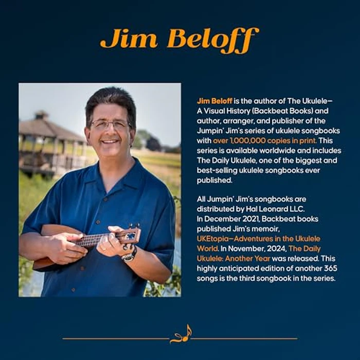 The Daily Ukulele Songbook by Jim and Liz Beloff | 365 Easy Songs for Ukulele with Chords and Lyrics | Ukulele Sheet Music for All Levels | Folk Pop and Classic Favorites for Lessons and Practice by Hal Leonard - Image 5