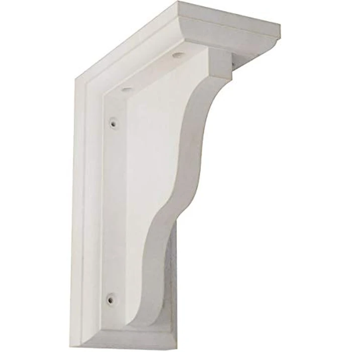 3"W x 5"D x 7"H Hamilton Traditional Wood Vintage Decor Bracket, Chalk Dust White by Ekena Millwork - Used - Very Good condition - CA$24.90