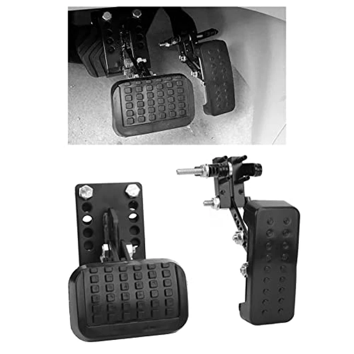 Gas and Brake Pedal Extenders, Car Pedal Extenders, Adjustable Non-Slip Extensions for Enhanced Comfort and Safety, for Short Drivers People Driving Cars, Go Kart by FUZHUI - Image 4