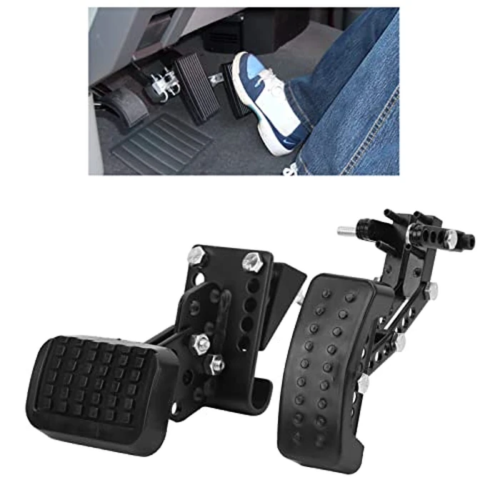 Gas and Brake Pedal Extenders, Car Pedal Extenders, Adjustable Non-Slip Extensions for Enhanced Comfort and Safety, for Short Drivers People Driving Cars, Go Kart by FUZHUI - Image 5