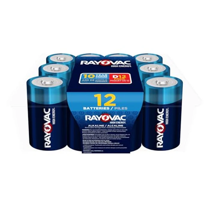 Rayovac High Energy D Batteries (12 Pack), Alkaline D Cell Batteries by Rayovac - Image 7