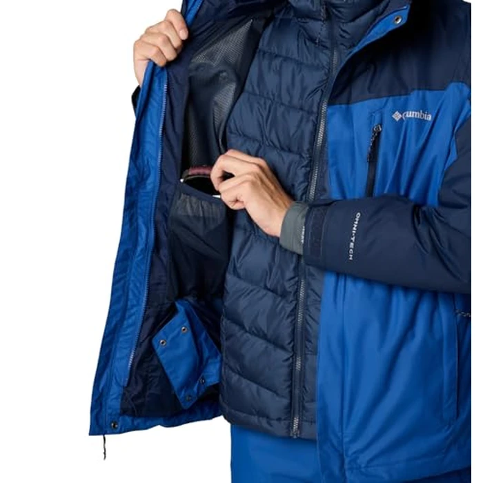 Columbia Men's Whirlibird V Interchange Jacket, Mountain Blue/Collegiate Navy, Medium by Columbia - Image 6