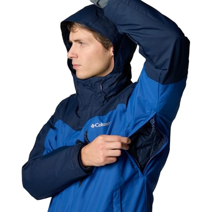 Columbia Men's Whirlibird V Interchange Jacket, Mountain Blue/Collegiate Navy, Medium by Columbia - Image 9