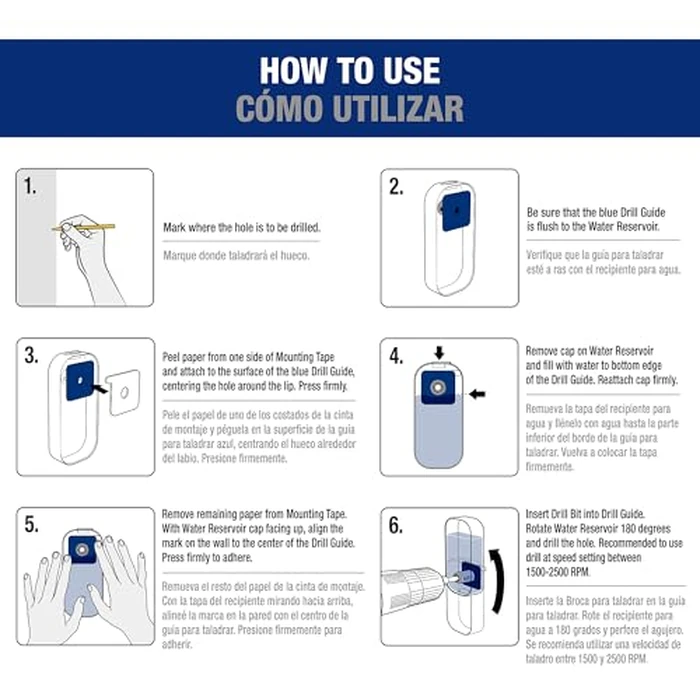 QEP 1/4" (6 mm) Diamond Hole Saw with Water Delivery System by QEP - Image 4