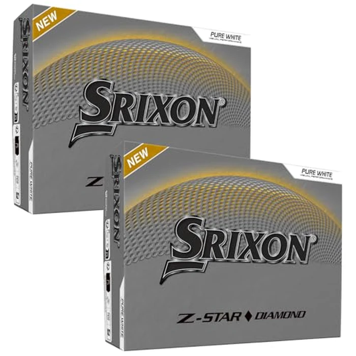 Srixon Z-Star Diamond Golf Balls, Diamond 3 (24 Pack), White by Srixon - Used - Like New condition - US$62.32