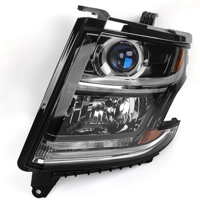 FIONE Headlight Compatible with Chevy Tahoe/Suburban 2015-2020 DRL Halogen Headlamp NOT HID Black Housing Left Driver Side LH W/O Bulbs by FIONE - Image 6