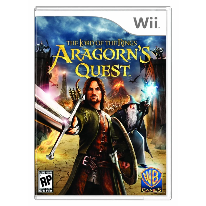 Lord of the Rings: Aragorn's Quest - Nintendo Wii by WARNER BROS - Used - Acceptable condition