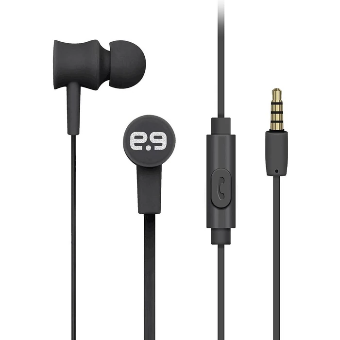 PureGear PureBoom 3.5mm AUX Corded Earbuds - Black by PureGear - Refurbished - Brand New condition - US$7.74