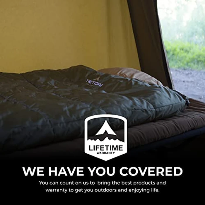TETON Sports Celsius XL -18C Sleeping Bag; Great for Family Camping; Free Compression Sack by TETON Sports - Image 6