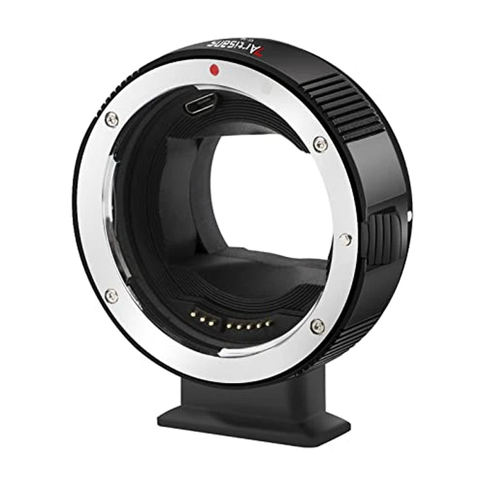 7artisans EF-SE Lens Adapter Auto-Focus Lens Converter Ring Compatible for Canon EF/EF-SE Lens and Sony E-Mount Camera for Sony A6400, A7M3, A7M4, ZVE10 by 7artisans - Image 1