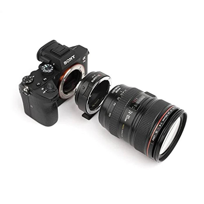 7artisans EF-SE Lens Adapter Auto-Focus Lens Converter Ring Compatible for Canon EF/EF-SE Lens and Sony E-Mount Camera for Sony A6400, A7M3, A7M4, ZVE10 by 7artisans - Image 6