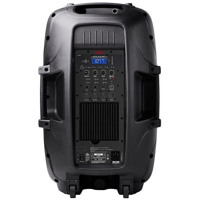 ION Audio Total PA Glow 3 High Power Bluetooth PA System with Lights - Black by ION Audio - Image 3
