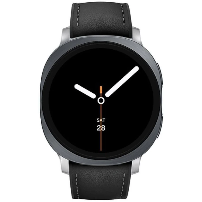 Galaxy Watch8 (Bluetooth + LTE) - 32GB - 44mm - Graphite Aluminum Case with Black Silicone Hybrid Band - Small/Medium Size by Samsung - Image 1