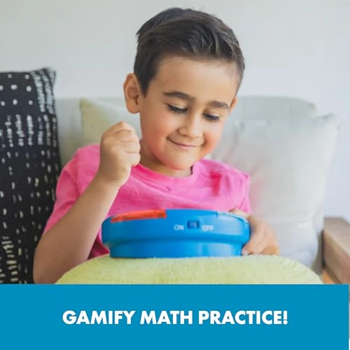 Educational Insights Math Slam - Handheld Electronic Math Games for Kids 5-7, First Grade Addition and Subtraction Games, Basic Algebra Learning Game, Self-Teaching Elementary STEM Tools by Educational Insights - Image 4