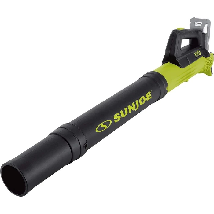 Sun Joe 24-Volt Ionmax Cordless Compact Turbine Leaf Blower - Black/Green by Sun Joe - Refurbished - Excellent condition - US$57.86