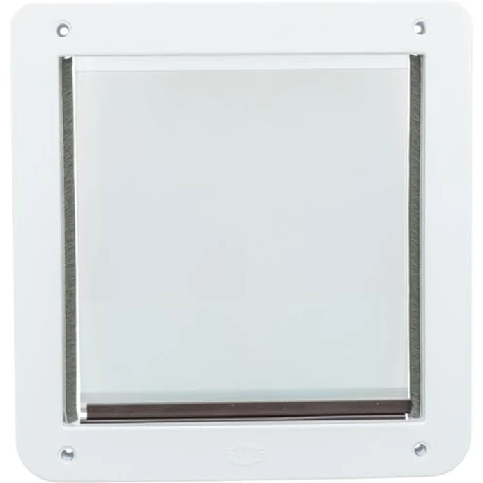 Trixie Pet Products 2-Way Locking Dog Door, Small to Medium Dogs, White by TRIXIE - Image 3