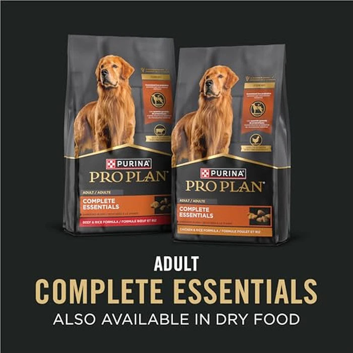 Purina Pro Plan Complete Essentials Wet Dog Food, in Gravy Variety Pack 2 Flavours (12 Pack) by Pro Plan - Image 4