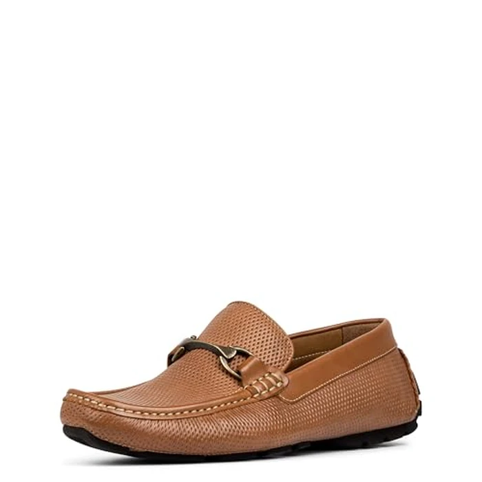 Donald Pliner Men’s Dorion Driving Loafer, Comfortable Casual Slip-On Drivers for Men, Elegant Office Shoes for Work, Events, Classic Everyday Footwear by Donald J Pliner - Used - Like New condition - US$19.90