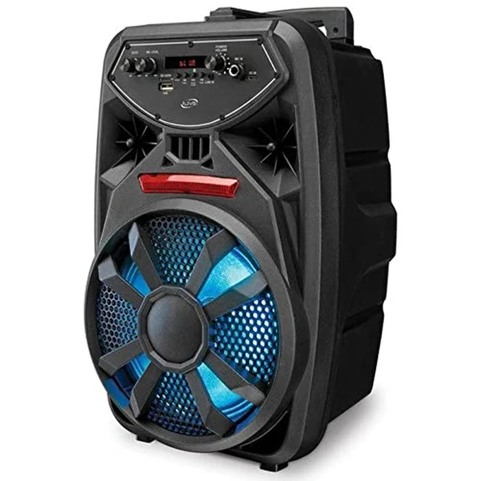 iLive Electronics Wireless Tailgate Party Speaker, LED Light Effects, Built-in Rechargeable Battery, Black (ISB380B) by iLive Electronics - Used - Good condition - US$36.75
