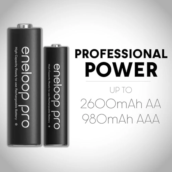 Panasonic K-KJ55KHC4BA Advanced 4 Hour Quick Battery Charger with 4AA eneloop pro High Capacity Rechargeable Batteries by Eneloop - Image 5