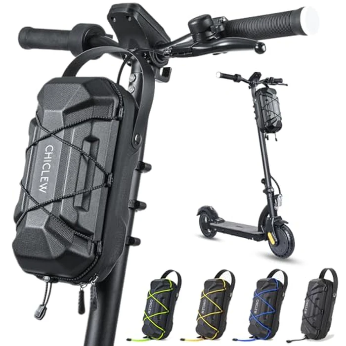 CHICLEW 3L Electric Scooter Bag, Waterproof Scooter Storage Bag with Multicolor Drawstrings, 3L Large Capacity Scooters Handlebar Bag, Compatible with Scooters, Bikes, Segway Ninebot and NIU by CHICLEW - Used - Very Good condition - US$27.64