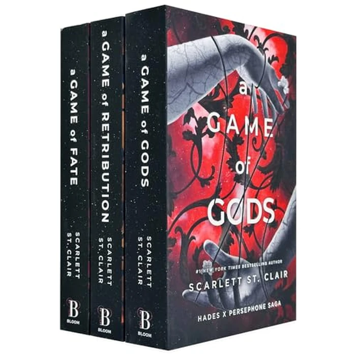 Hades x Persephone Saga 3 Books Collection Set By Scarlett St. Clair(A Game of Gods, A Game of Retribution & A Game of Fate) by Koblit Ltd - Used - Acceptable condition - US$19.88
