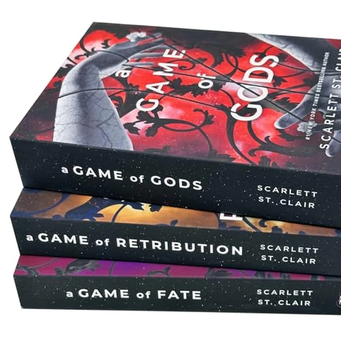 Hades x Persephone Saga 3 Books Collection Set By Scarlett St. Clair(A Game of Gods, A Game of Retribution & A Game of Fate) by Koblit Ltd - Image 3