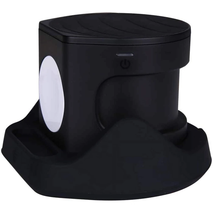 AT&T Power Drum Wireless Charger & Apple Watch Power Bank - Black by AT&T - Image 3