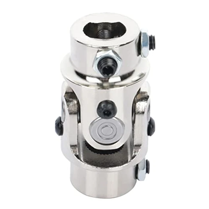 SCITOO 3/4-36 Spline X 3/4 DD Steering Shaft Universal U-Joint Chrome Single, 83mm Working Angle 35 Degree by SCITOO - Used - Very Good condition