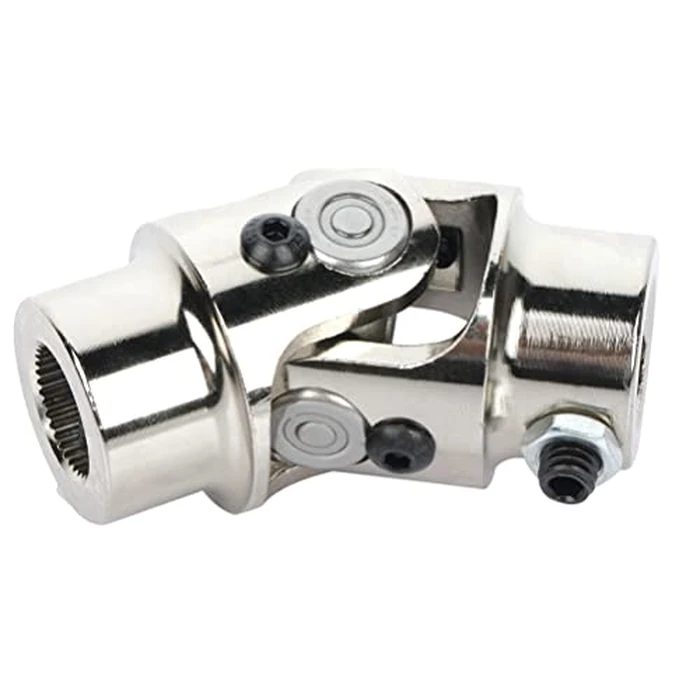 SCITOO 3/4-36 Spline X 3/4 DD Steering Shaft Universal U-Joint Chrome Single, 83mm Working Angle 35 Degree by SCITOO - Image 5