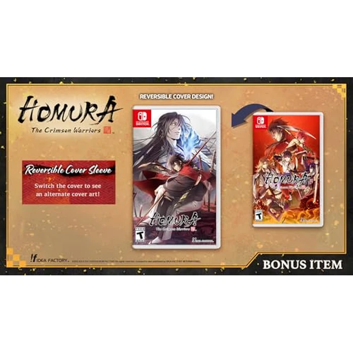 Homura: The Crimson Warriors - Nintendo Switch by Idea Factory - Image 2