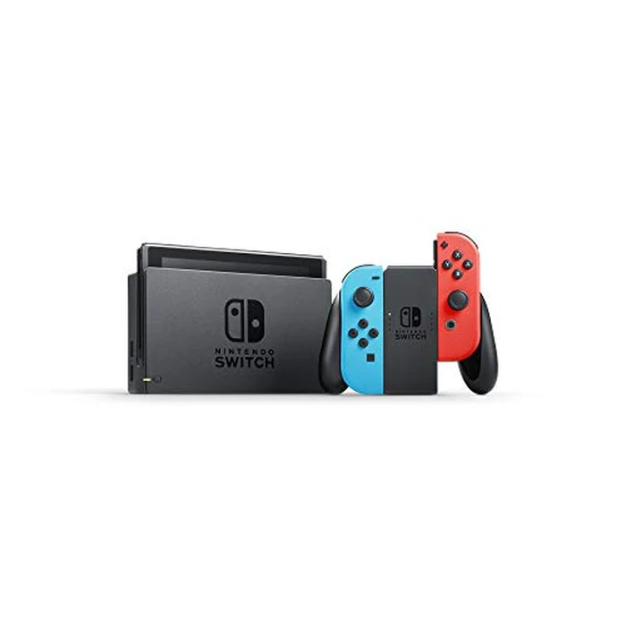 Nintendo Switch with Neon Blue and Neon Red Joy-Con - Handheld Gaming Console by Nintendo - Image 3