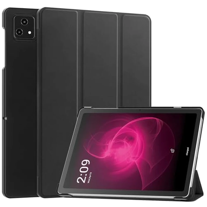 Kepuch Custer Case for T-Mobel Revvl Tab 5G 10.36",Ultra-Thin PU-Leather Hard Shell Cover - Black by Kepuch - Used - Acceptable condition - CA$8.03