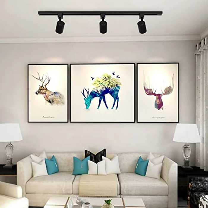 mirrea LED Track Lighting Heads Compatible with Single Circuit J Type Track Lighting Rail Ceiling Spotlight for Accent Task Wall Art Exhibition Lighting 6.5W 24 degrees Black Pack of 6 (4000K Neutral White) by mirrea - Image 7