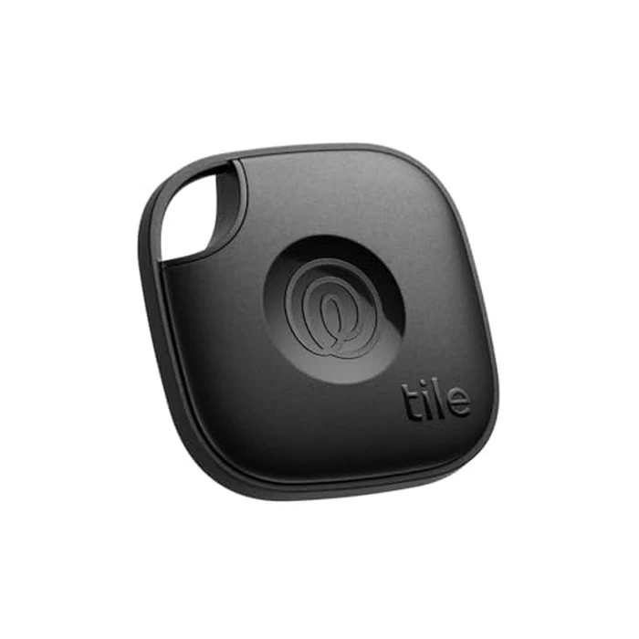 Life360 Tile - Bluetooth Tracker, Keys Finder and Item Locator for Keys, Bags and More. Phone Finder. Both iOS and Android Compatible. 1-Pack (Black) by Life360 - Used - Good condition